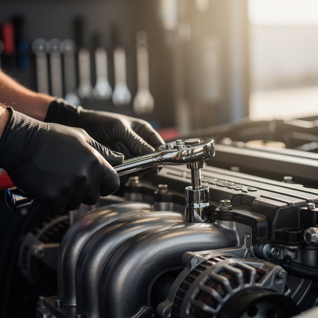 Quality Automotive Repair professional technician performing expert auto repair services in Santa Barbara