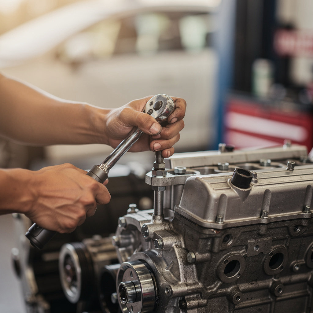 Quality Automotive Repair professional technicians performing expert auto repair services in Santa Barbara